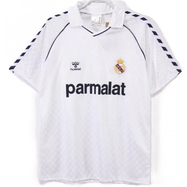 Camisa I Real Madrid 1986 1987 Hummel retro 